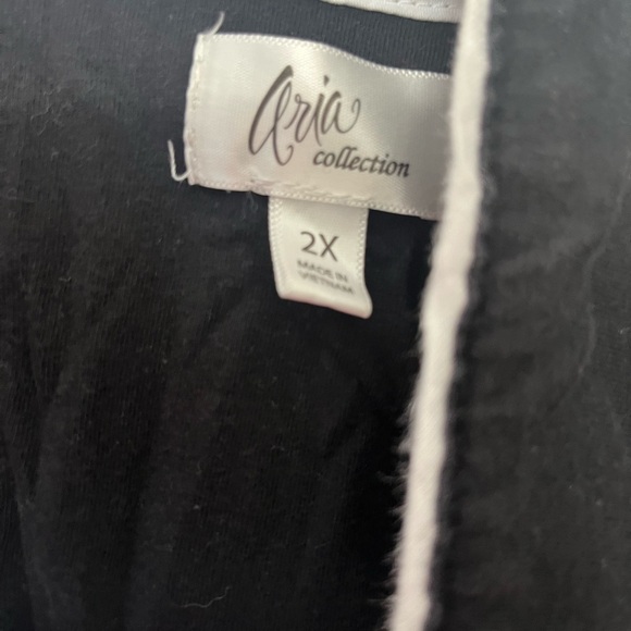 Pajama set to button down and bottoms with pockets women’s 2x - Picture 3 of 6